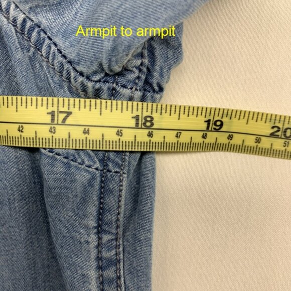 Parasuco Jeans-Like Long Shirt Size Small - Picture 6 of 11